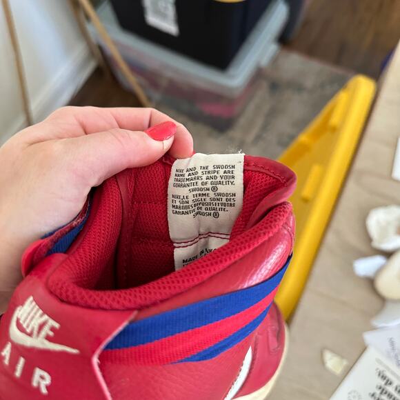 Nike Air Force 1 2015 High 07 Lace-Up Sneakers Gym Red 9.5 main image 9